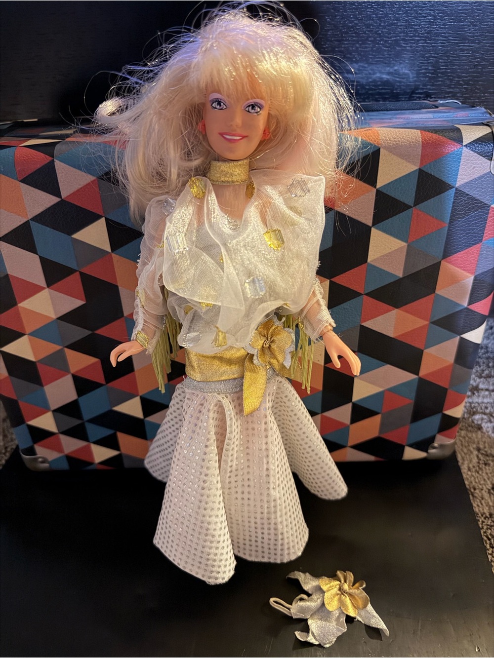 Vintage Jem And The Holograms Diamond Night / Flash N Sizzle Doll Collectible